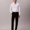 Chemise boutonnée slim en popeline de coton Cotton Stretch Chemise boutonnée slim en popeline de coton Cotton Stretch