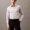 Chemise boutonnée slim stretch raffinée Chemise boutonnée slim stretch raffinée
