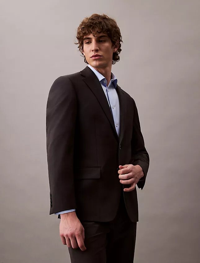 Chemise boutonnée slim stretch raffinée Chemise boutonnée slim stretch raffinée