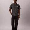 Chemise classique boutonnée en chambray Chemise classique boutonnée en chambray