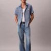 Chemise classique boutonnée en chambray Chemise classique boutonnée en chambray