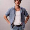 Chemise classique boutonnée en chambray Chemise classique boutonnée en chambray