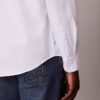 Chemise classique boutonnée en coton Oxford uni Chemise classique boutonnée en coton Oxford uni