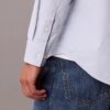 Chemise classique boutonnée en coton Oxford uni Chemise classique boutonnée en coton Oxford uni