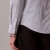 Chemise classique boutonnée en Cotton Stretch rayé Chemise classique boutonnée en Cotton Stretch rayé