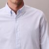 Chemise classique boutonnée en Cotton Stretch rayé Chemise classique boutonnée en Cotton Stretch rayé