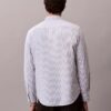 Chemise classique boutonnée en Cotton Stretch rayé Chemise classique boutonnée en Cotton Stretch rayé
