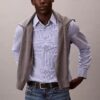 Chemise classique boutonnée en Cotton Stretch à rayures Chemise classique boutonnée en Cotton Stretch à rayures