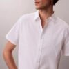 Chemise classique boutonnée en seersucker Chemise classique boutonnée en seersucker