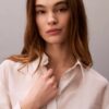 Chemise classique boutonnée en voile Chemise classique boutonnée en voile