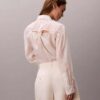 Chemise classique boutonnée en voile Chemise classique boutonnée en voile