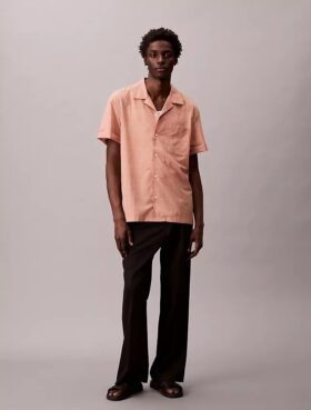 Chemise classique boutonnée à rayures