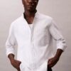 Chemise classique boutonnée à rayures Chemise classique boutonnée à rayures