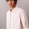Chemise classique boutonnée à rayures Chemise classique boutonnée à rayures