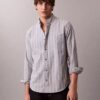 Chemise classique à boutons en oxford rayé Chemise classique à boutons en oxford rayé