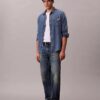Chemise classique en Denim à boutons Chemise classique en Denim à boutons