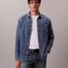 Chemise classique en Denim à boutons Chemise classique en Denim à boutons