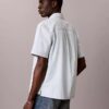 Chemise classique en Denim à manches courtes et boutons Chemise classique en Denim à manches courtes et boutons