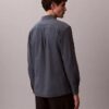 Chemise classique en lin et coton à col boutonné Chemise classique en lin et coton à col boutonné