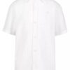 Chemise classique à rayures texturées pour garçons Chemise classique à rayures texturées pour garçons