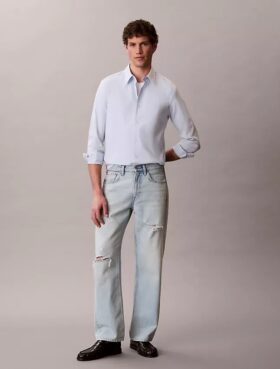Chemise classique stretch à boutons