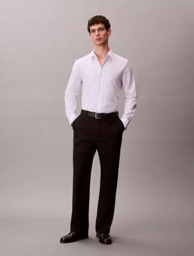 Chemise classique stretch à boutons