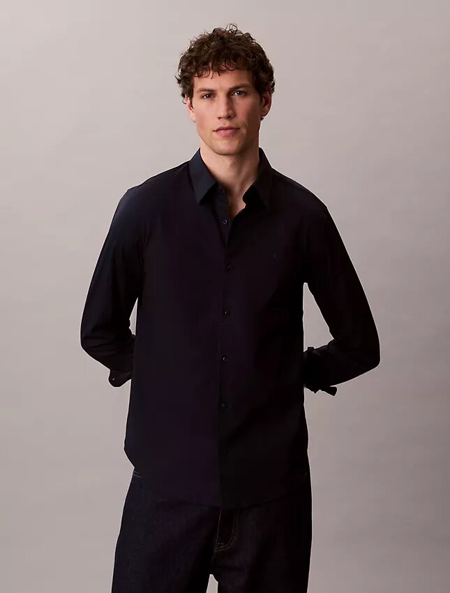 Chemise classique stretch à boutons Chemise classique stretch à boutons
