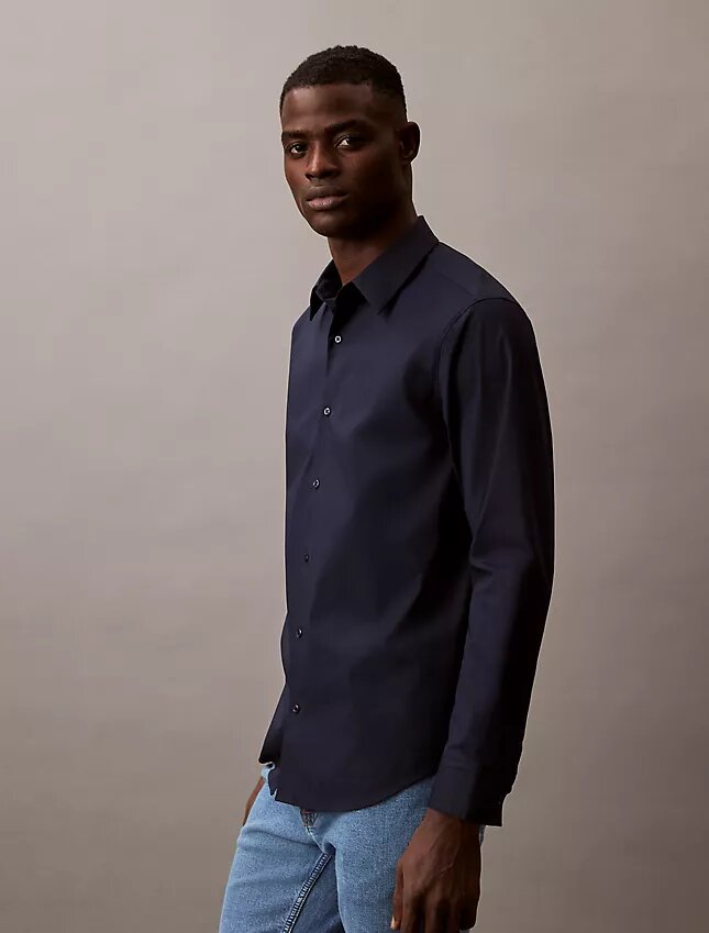 Chemise classique stretch à boutons Chemise classique stretch à boutons