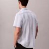 Chemise classique stretch à rayures teintes dans la masse Chemise classique stretch à rayures teintes dans la masse