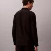 Chemise classique unie en mélange de lin Chemise classique unie en mélange de lin