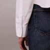 Chemise courte ajustée à boutons Chemise courte ajustée à boutons