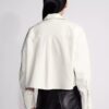 Chemise courte boutonnée en popeline Chemise courte boutonnée en popeline