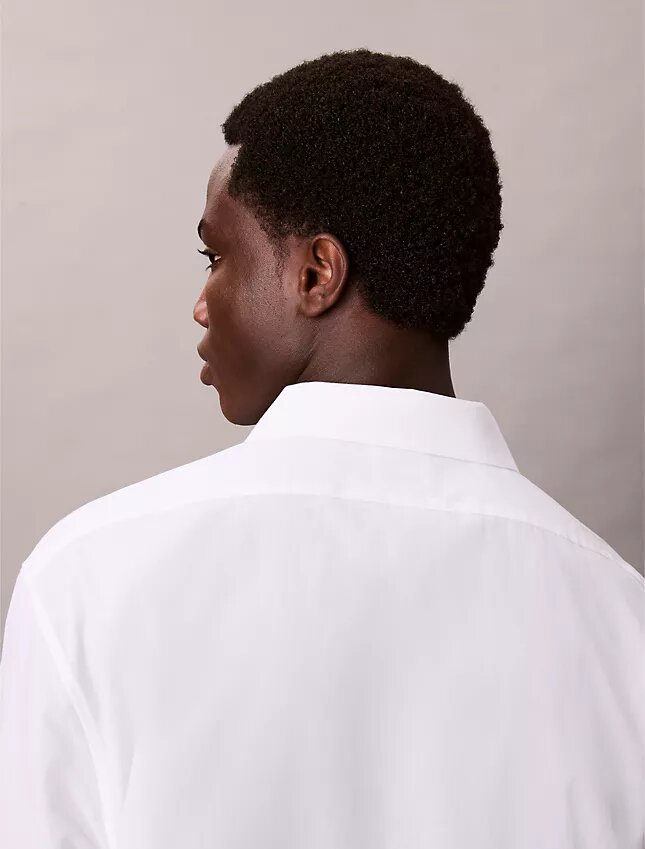 Chemise décontractée en coton et soie Chemise décontractée en coton et soie