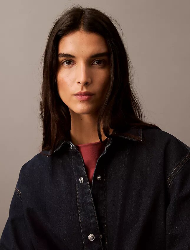 Chemise décontractée en Denim à boutons Chemise décontractée en Denim à boutons