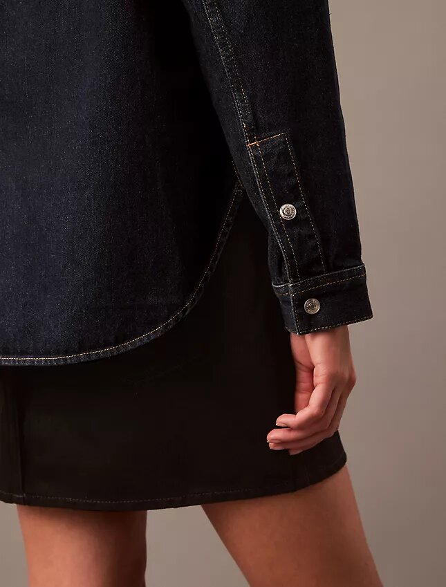 Chemise décontractée en Denim à boutons Chemise décontractée en Denim à boutons
