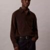 Chemise décontractée en velours côtelé à boutons Chemise décontractée en velours côtelé à boutons