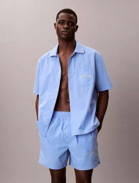 Chemise de nuit classique en popeline de coton Heritage