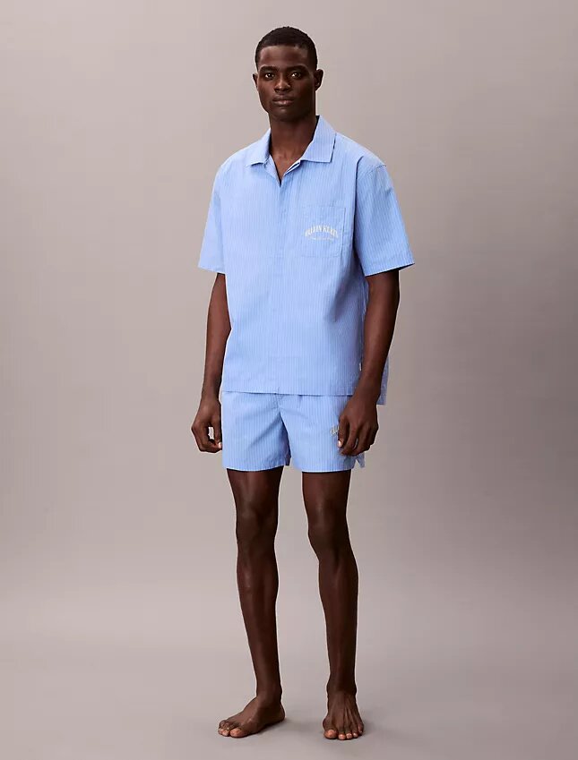 Chemise de nuit classique en popeline de coton Heritage Chemise de nuit classique en popeline de coton Heritage