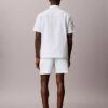 Chemise de nuit décontractée en seersucker à boutons Chemise de nuit décontractée en seersucker à boutons