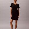 Chemise de nuit en mélange de viscose et de coton Chemise de nuit en mélange de viscose et de coton