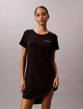Chemise de nuit en mélange de viscose et de coton