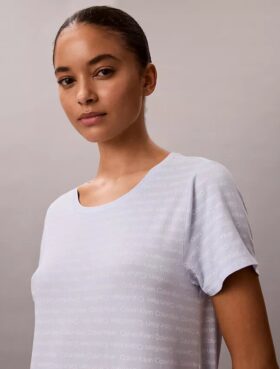 Chemise de nuit en mélange de viscose et de coton
