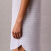 Chemise de nuit en mélange de viscose et de coton Chemise de nuit en mélange de viscose et de coton