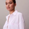 Chemise de nuit en popeline de coton pour la Saint-Valentin Chemise de nuit en popeline de coton pour la Saint-Valentin
