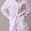 Chemise de nuit en popeline de coton pour la Saint-Valentin Chemise de nuit en popeline de coton pour la Saint-Valentin