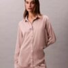 Chemise de nuit satinée Chemise de nuit satinée