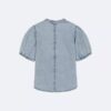 Chemise en denim à boutons pour filles Chemise en denim à boutons pour filles