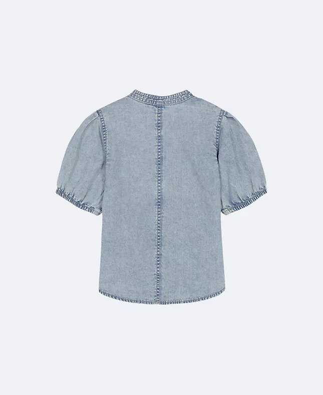 Chemise en denim à boutons pour filles Chemise en denim à boutons pour filles