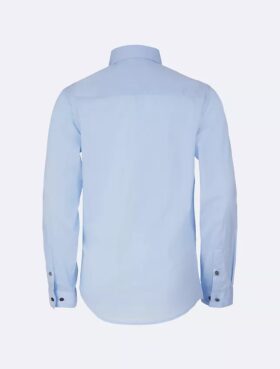 Chemise en popeline à boutons pour garçons
