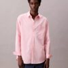 Chemise oversize en popeline de coton boutonnée Chemise oversize en popeline de coton boutonnée